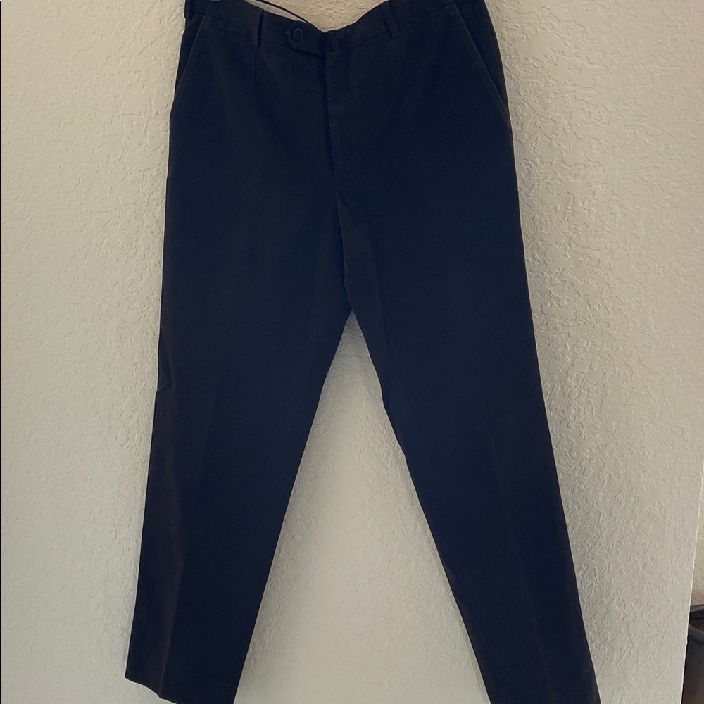 Ermenegildo Zegna Men's Dark Navy Slim Chinos